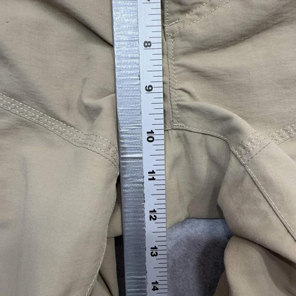 The North Face Paramount Convertible Pants Mens Small Beige Cargo Hiking Outdoor